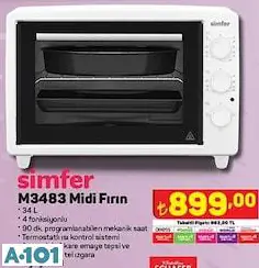 SİMFER MİDİ FIRIN SİMFER MİDİ FIRIN